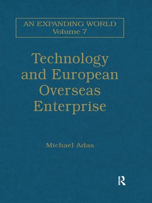 cover image of Technology and European Overseas Enterprise
